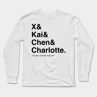 X & Kai & Chen & Charlotte Long Sleeve T-Shirt